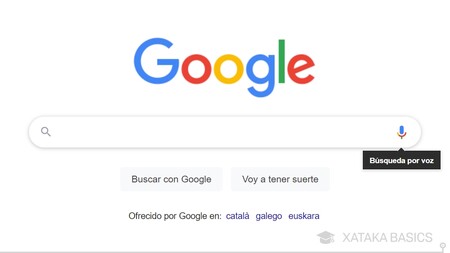 búsqueda en google